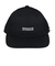 セッションズ（SESSIONS）帽子 ボックスロゴ LP キャップ 24080277 BLK フリーサイズ 黒