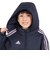 アディダス（adidas）キッズ マストハブ スリーストライプス ルーズフィット ボアロングコート KWY19-JH1105