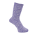 クー（Coo.）温感 テーパー クルー丈 ソックス 895Q4GSA0105 PUL 22センチ 紫 保温 裏起毛