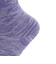 クー（Coo.）温感 テーパー クルー丈 ソックス 895Q4GSA0105 PUL 22センチ 紫 保温 裏起毛