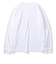 スポルディング（SPALDING）バスケットボールウェア 長袖 Tシャツ ポルカドット カモ ボールプリント SMT24110WH