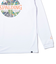 スポルディング（SPALDING）バスケットボールウェア 長袖 Tシャツ ポルカドット カモ ボールプリント SMT24110WH