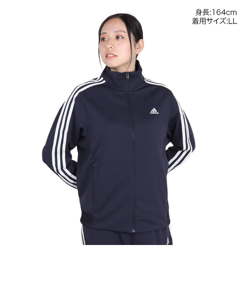 新品タグ付き アディダス セットアップ ジャケット スカート スリーストライプ アディダス（adidas）スリーストライプス ルーズフィット ダブル