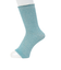 クー（Coo.）温感 オヤスミ クルー丈 ソックス 895Q4GSA0111 NVY 22センチ ターコイズ 保温