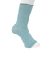 クー（Coo.）温感 オヤスミ クルー丈 ソックス 895Q4GSA0111 NVY 22センチ ターコイズ 保温