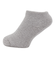クー（Coo.）温感 厚地 アンクル丈 ソックス 894Q4GSA0116 GRY 25センチ グレー  保温 裏起毛