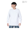ハーレー（HURLEY）スクエア ロゴ ロングスリーブTシャツ 24XBMCLS029-WHT