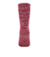 クー（Coo.）温感 テーパー クルー丈 ソックス 895Q4GSA0106 RED 22センチ 赤 保温 裏起毛