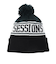 セッションズ（SESSIONS）ニット帽 ポンポン カフ ワッチ 24080280 BLK フリーサイズ 黒
