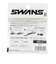 スワンズ（SWANS）水泳 ゴーグル スペアベルト SRB-50 PUY