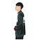マンハッタンポーテージ（ManhattanPortage）スヌーピー モックネック ベロア スウェットシャツ 24FW-MP-M596 GREEN