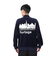 マンハッタンポーテージ（ManhattanPortage）スヌーピー モックネック ベロア スウェットシャツ 24FW-MP-M596 NAVY