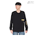 マンハッタンポーテージ（ManhattanPortage）ロングスリーブ プリント Tシャツ 24FW-MP-M593 BLACK