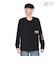 マンハッタンポーテージ（ManhattanPortage）ロングスリーブ プリント Tシャツ 24FW-MP-M593 BLACK