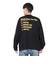 マンハッタンポーテージ（ManhattanPortage）ロングスリーブ プリント Tシャツ 24FW-MP-M593 BLACK