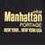 マンハッタンポーテージ（ManhattanPortage）ロングスリーブ プリント Tシャツ 24FW-MP-M593 BLACK