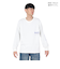 マンハッタンポーテージ（ManhattanPortage）ロングスリーブ プリント Tシャツ 24FW-MP-M593 WHITE