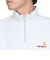 カーハート（CARHARTT）ハーフジップ アメリカン スクリプト スウェットシャツ I027014482XX24FW