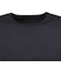 クー（Coo.）ドライウォーム グリッド クルーネック 長袖シャツ 891CO4GC0133 BLK 黒 M-3Lサイズ 吸汗 速乾