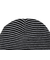ビーニー ニット帽 AT24 STRIPE BLACK