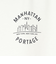 マンハッタンポーテージ（ManhattanPortage）ロングスリーブ プリント Tシャツ 24FW-MP-M592 IVORY