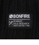 ボンファイア（Bonfire）帽子 ボーダー リブ カフ 20BNF4FST2345 BLK 黒 フリーサイズ