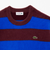 ラコステ（LACOSTE）ボーダーシャギーニットセーター AH2915-10IB7