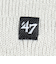 フォーティーセブン（47）帽子 ドジャース Raised47 カフニット B-RKN12ACE-GYB ライトグレー
