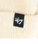 フォーティーセブン（47）帽子 ヤンキース 47 カフニット B-HYMKR17ACE-NTH クリーム