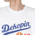 大谷翔平 デコピン ロゴ Tシャツ ドジャース SHOHEI OHTANI Dekopin ホワイト