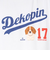 大谷翔平 デコピン ロゴ Tシャツ ドジャース SHOHEI OHTANI Dekopin ホワイト