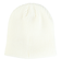リボン付 リブ ニット帽 WG256 WH 白