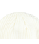 リボン付 リブ ニット帽 WG256 WH 白