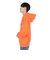 エクストララージ（XLARGE）PATCHED ロゴ ジップアップ フーディー スウェットシャツ 101244012001-ORANGE