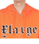 エクストララージ（XLARGE）PATCHED ロゴ ジップアップ フーディー スウェットシャツ 101244012001-ORANGE