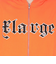 エクストララージ（XLARGE）PATCHED ロゴ ジップアップ フーディー スウェットシャツ 101244012001-ORANGE