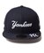 ニューエラ（NEW ERA）59FIFTY MLB Visor Logo ニューヨーク・ヤンキース キャップ 14307683 ネイビー S-Lサイズ