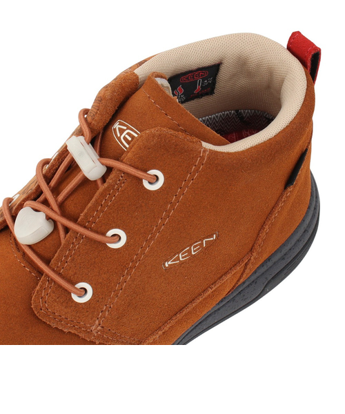 キーン（KEEN）ブーツ カジュアルシューズ フッドチャッカ レザー