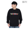 エクストララージ（XLARGE）ODD MOTIFS クルーネック スウェットシャツ 101244012002-BLACK