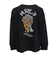 ハーレー（HURLEY）ジュニア オーバーサイズド ピザ ロングスリーブ Tシャツ BCLS242003-BLK