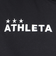 アスレタ（ATHLETA）サッカー フットサルウェア 防風スウェット ジップパーカー 3389 BLKBLK