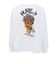ハーレー（HURLEY）ジュニア オーバーサイズド ピザ ロングスリーブ Tシャツ BCLS242003-WHT
