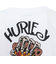 ハーレー（HURLEY）ジュニア オーバーサイズド ピザ ロングスリーブ Tシャツ BCLS242003-WHT