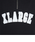 エクストララージ（XLARGE）ARCH ロゴ ハーフジップスウェット 101244012008-BLACK