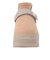 ブーツ カジュアルシューズ 厚底 ショート ムートン ブーツ CHUNKY SK-299 Tan/Tp01M