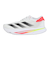 アディダス（adidas）ランニングシューズ アディゼロ SL2 ホワイト レッド JR0738 スニーカー ジョギング 軽量 通気性 リサイクル