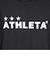 アスレタ（ATHLETA）サッカー フットサルウェア ジュニア グリッド起毛TRシャツ 4160J BLK