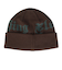 エクストララージ（XLARGE）OLD ENGLISH ロゴ CUFF ビーニー 101244051007-BROWN