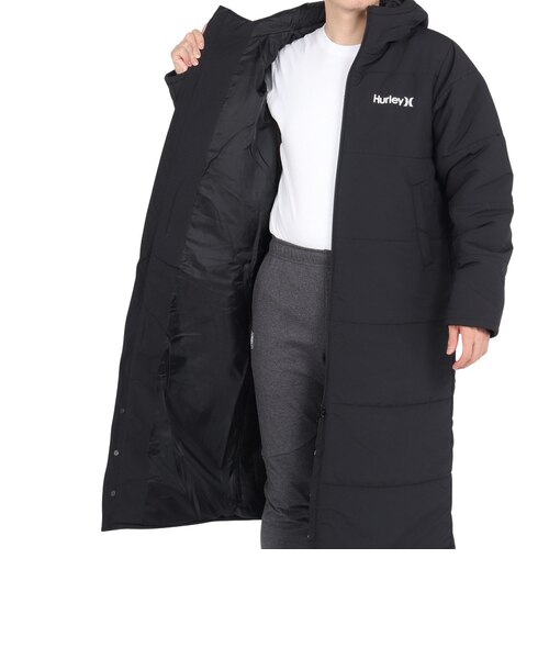 RHC  Hurley 限定ロングコート ハーレー（HURLEY）INSULATION ロングコート MCJK242083-BLK｜スーパー