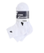 バボラ（BABOLAT）テニス ソックス CLUB SHORT SOCKS 3足組 BUS4815C WH00